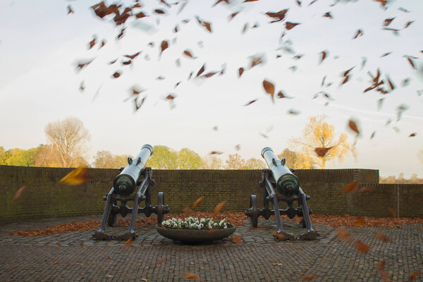 Historische vestingstad aan de Maas